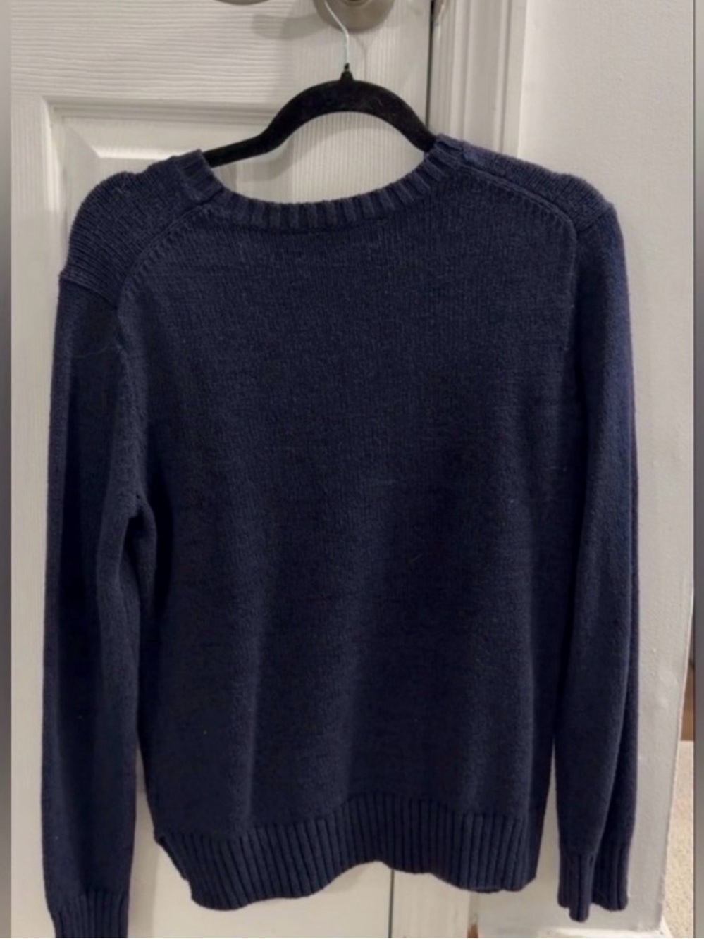 6 HOUR SALE VTG RICKY BEAR Wearing Americana Flag- Navy Cotton Knit O.G - Picture 5 of 7